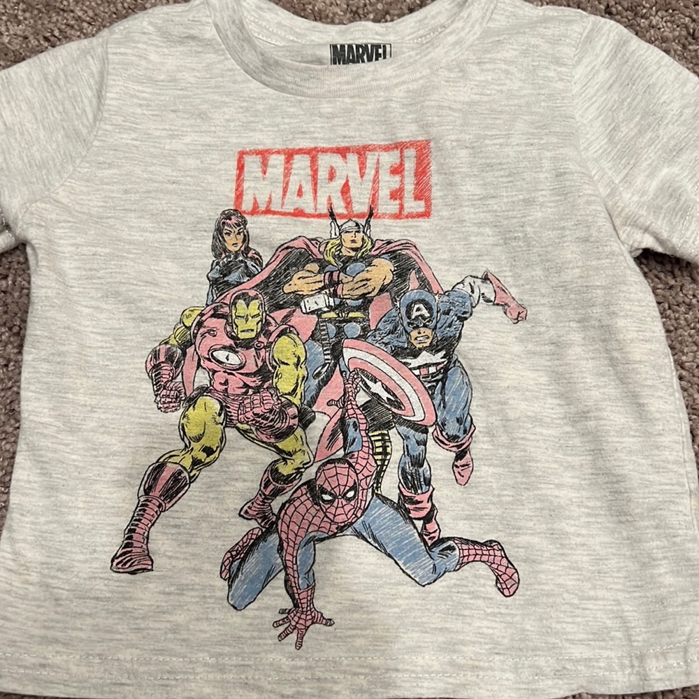 Kids marvel T-shirt